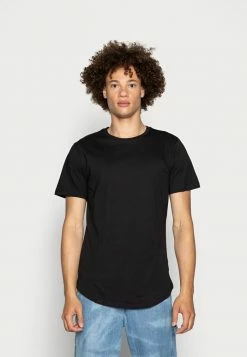 Only & Sons ONSMATT LONGY 2 PACK - Basic T-shirt - Black/white -Only & Sons shop 79ac4b308c5c4d8aa4647d9c2b6e7aaa