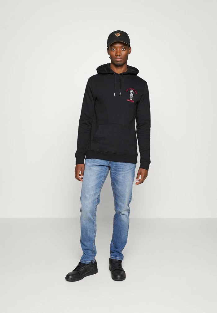 Only & Sons ONSRALF HOODIE - Sweatshirt - Black 4 Only & Sons ONSRALF HOODIE - Sweatshirt - Black - Image 2