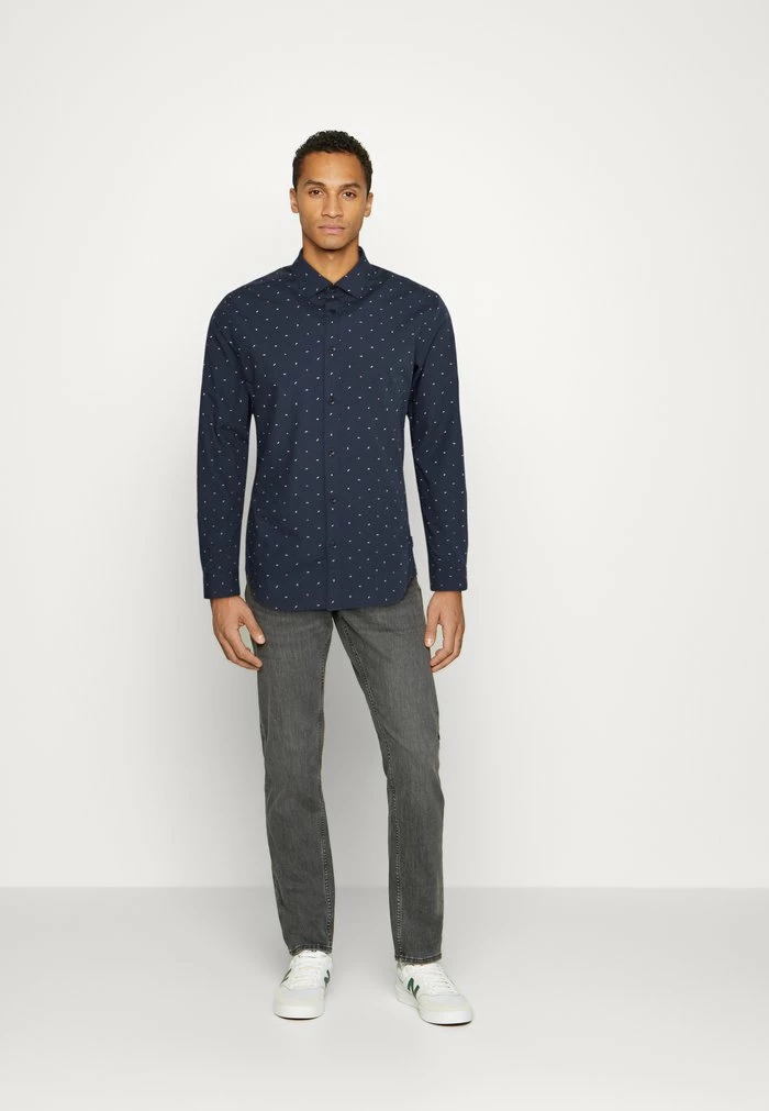 Only & Sons ONSSANE DITSY - Shirt - Dark Navy 4 Only & Sons ONSSANE DITSY - Shirt - Dark Navy - Image 2