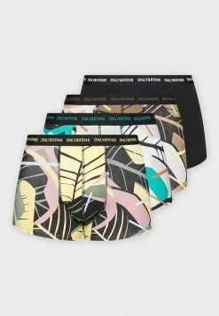 Only & Sons ONSKASPER PRINT TRUNKS 5 PACK - Pants - Black -Only & Sons shop 7acb7adcd77d43deb89473ed7c001a70