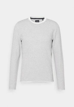 Only & Sons ONSNIGUEL LIFE CREW NECK - Jumper - Star White