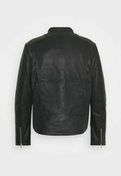Only & Sons ONSDEAN JACKET - Leather Jacket - Black -Only & Sons shop 7dd2fd56e14f427ba9b1dad581b28e3a