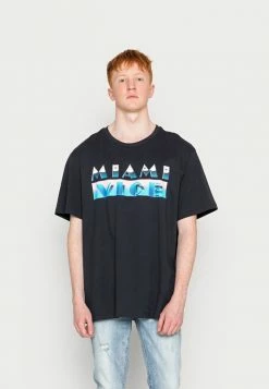 Only & Sons ONSVICE TEE - Print T-shirt - Dark Navy