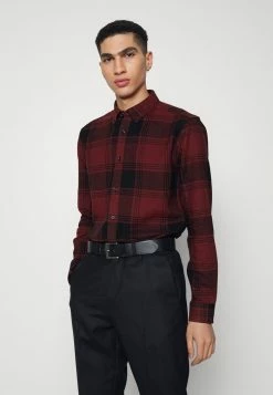 Only & Sons LS CHECK - Shirt - Tawny Port -Only & Sons shop 8025200d6eed4f4299454561e8f365ed