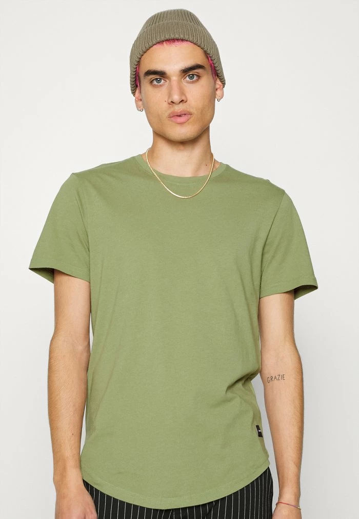 Only & Sons ONSMATT LIFE LONGY TEE - Basic T-shirt - Oil Green 6 Only & Sons ONSMATT LIFE LONGY TEE - Basic T-shirt - Oil Green - Image 4