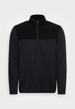 Only & Sons ONSNIKOLAI HIGH NECK - Fleece Jumper - Dark Navy