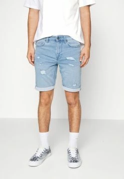 Only & Sons ONSPLY DAMAGE - Denim Shorts - Blue Denim -Only & Sons shop 81b8a7863c574b55a116a570245ce274