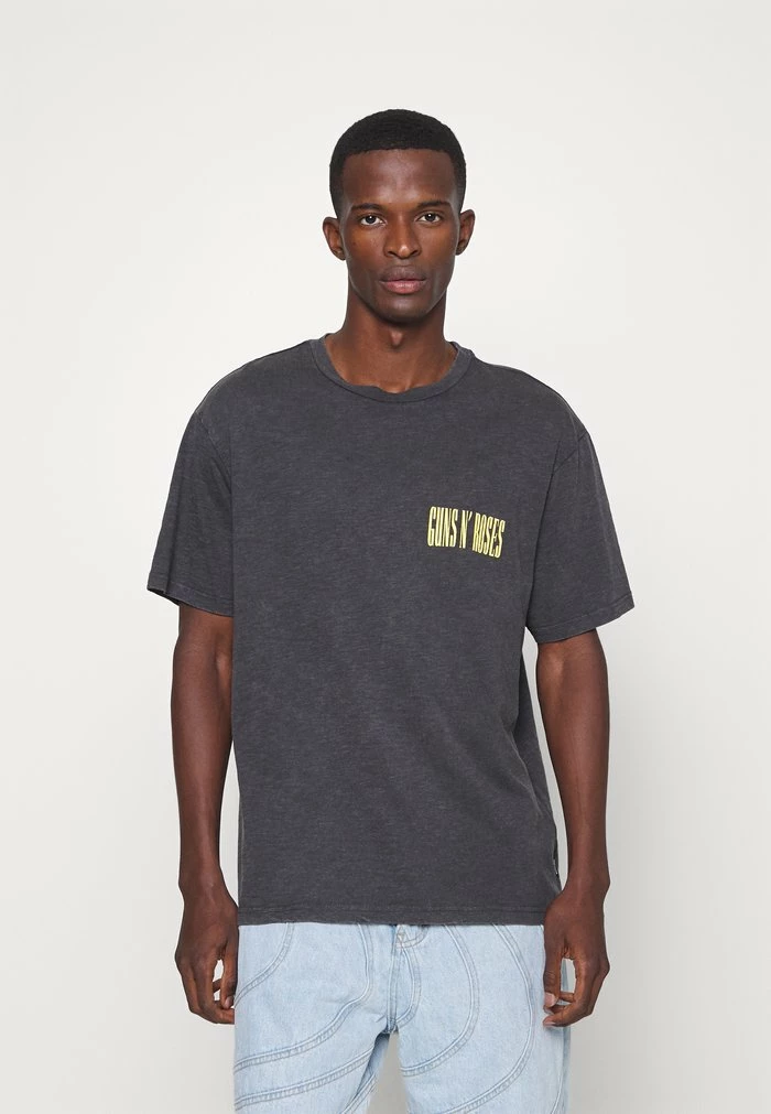 Only & Sons ONSGUNSNROSES LIFE TEE - Print T-shirt - Phantom 3 Only & Sons ONSGUNSNROSES LIFE TEE - Print T-shirt - Phantom