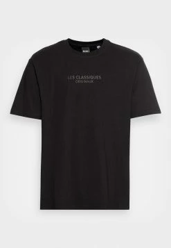 Only & Sons ONSLESCLASSIQUES TEE - Print T-shirt - Black -Only & Sons shop 81f5dea430af491f9b673922df07f23d