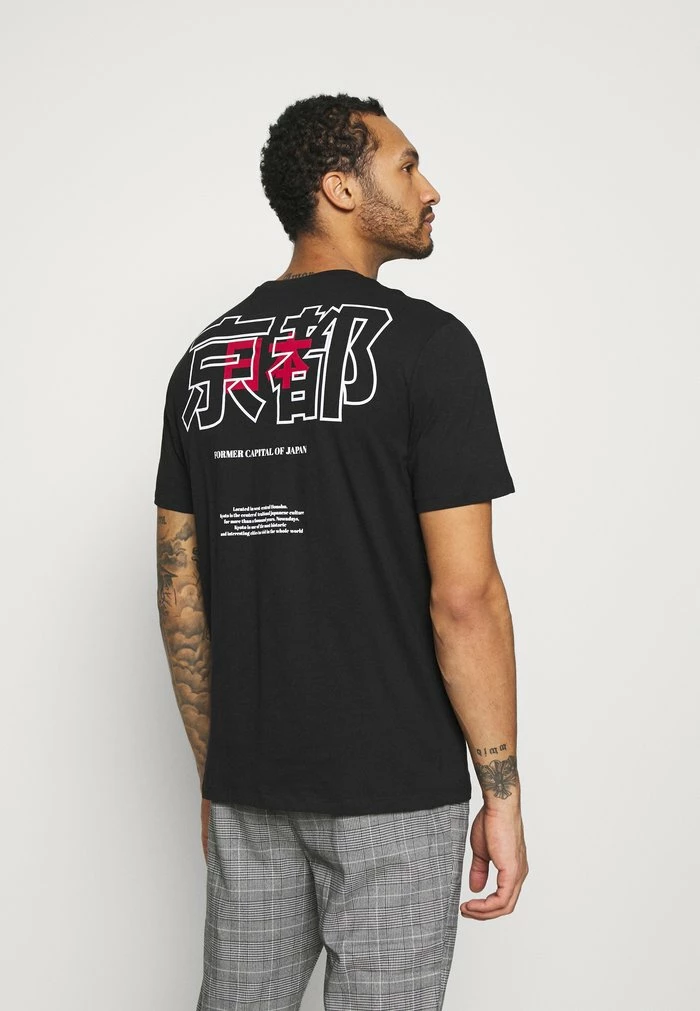 Only & Sons ONSAKI LIFE TEE - Print T-shirt - Black 3 Only & Sons ONSAKI LIFE TEE - Print T-shirt - Black