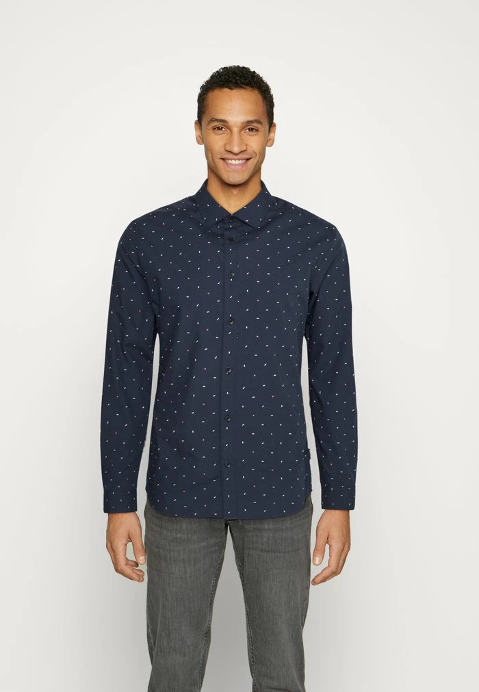 Only & Sons ONSSANE DITSY - Shirt - Dark Navy 3 Only & Sons ONSSANE DITSY - Shirt - Dark Navy