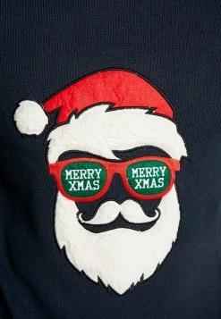 Only & Sons ONSXMAS FUNNY BADGE - Jumper - Blue Nights 11 Only & Sons ONSXMAS FUNNY BADGE - Jumper - Blue Nights -Only & Sons shop 839bd3bfaa9b43918e1839f0d5800b69