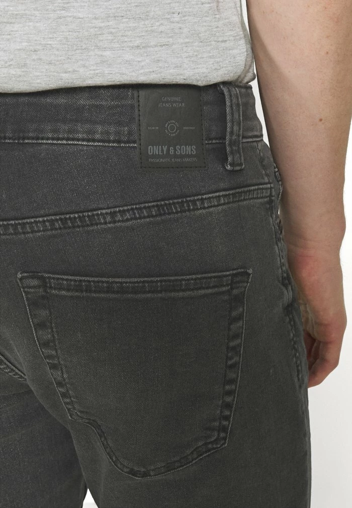 Only & Sons ONSLOOM LIFE - Straight Leg Jeans - Black Denim 8 Only & Sons ONSLOOM LIFE - Straight Leg Jeans - Black Denim - Image 6