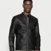 Only & Sons ONSAL - Faux Leather Jacket - Black