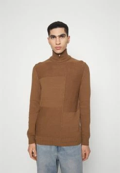 Only & Sons ONSELIAS BLOCK HIGH NECK - Jumper - Caribou