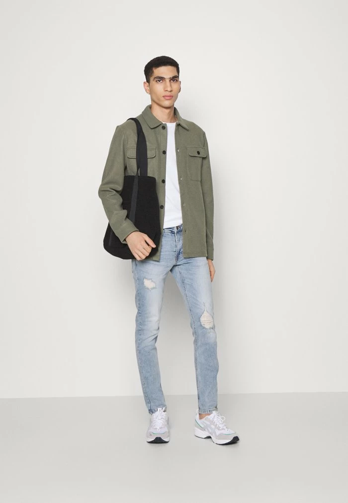 Only & Sons ONSKODYL LOOK - Summer Jacket - Castor Gray 4 Only & Sons ONSKODYL LOOK - Summer Jacket - Castor Gray - Image 2