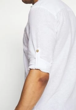 Only & Sons ONSCAIDEN HALF PLACKET - Shirt - White -Only & Sons shop 868b693a01a54fe6bed964261050ea4a