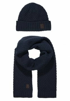 Only & Sons ONSCENZ BOX SCARF BEANIE SET - Scarf - Blue Nights 12 Only & Sons ONSCENZ BOX SCARF BEANIE SET - Scarf - Blue Nights -Only & Sons shop 8739763c0a7e4bc9989dd26c384c6970