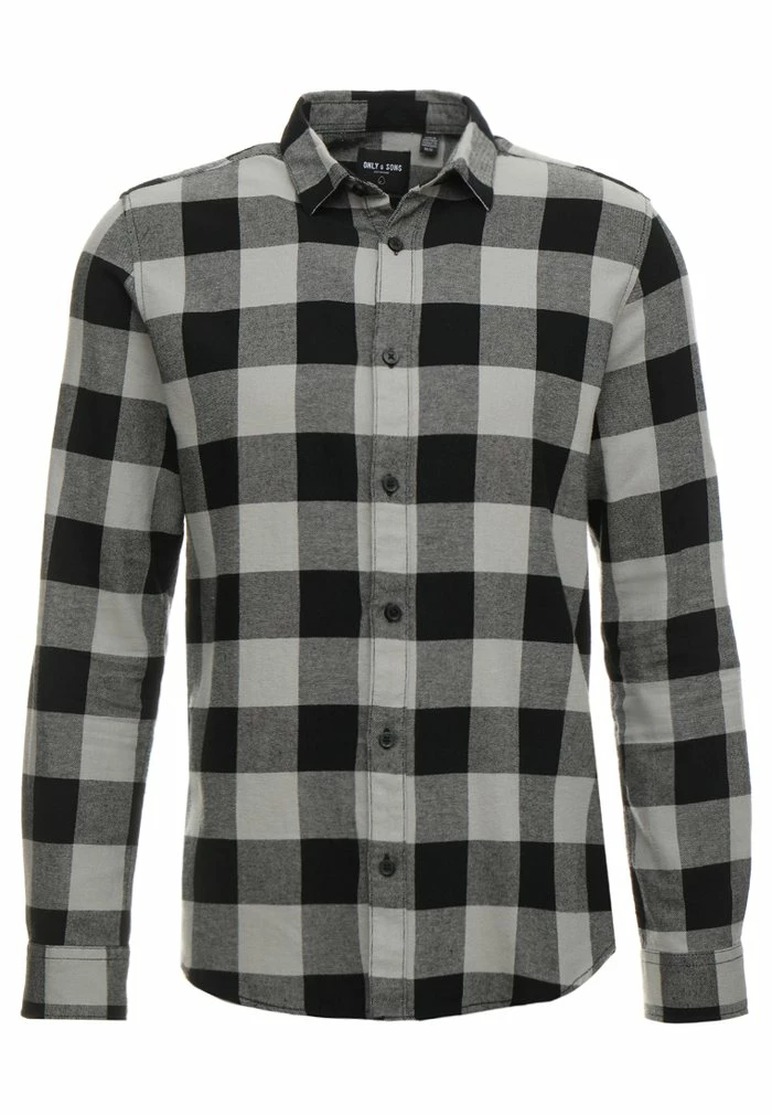 Only & Sons ONSGUDMUND LIFE CHECKED SHIRT - Shirt - Griffin 7 Only & Sons ONSGUDMUND LIFE CHECKED SHIRT - Shirt - Griffin - Image 5