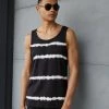 Only & Sons ONSNATE TIE DYE TANK - Top - Dark Navy -Only & Sons shop 890b7226cac84a22812538a684a1702a