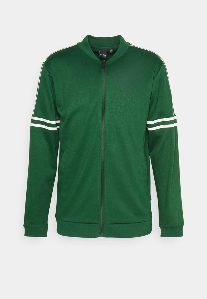 Only & Sons ONSSQUID UNISEX - Training Jacket - Dark Green 7 Only & Sons ONSSQUID UNISEX - Training Jacket - Dark Green - Image 5
