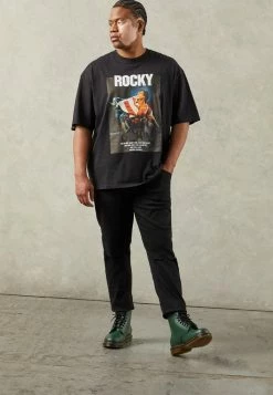 Only & Sons ONSWARP KNEE CUT - Slim Fit Jeans - Black Denim