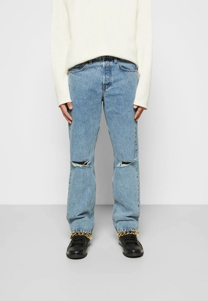 Only & Sons ONSEDGE LOOSE WASHED - Straight Leg Jeans - Blue Denim 5 Only & Sons ONSEDGE LOOSE WASHED - Straight Leg Jeans - Blue Denim - Image 3
