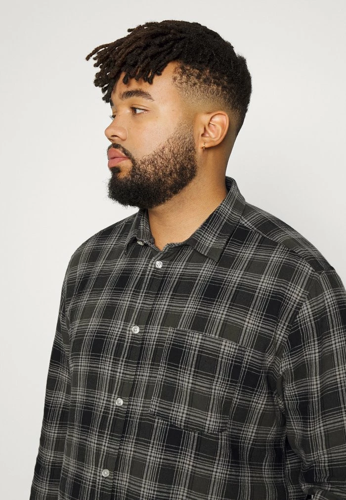 Only & Sons ONSLUCA LIFE TWILL CHECK - Shirt - Peat 6 Only & Sons ONSLUCA LIFE TWILL CHECK - Shirt - Peat - Image 4