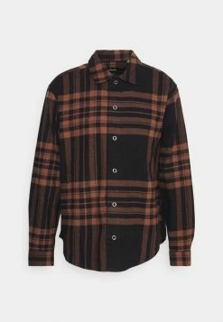 Only & Sons ONSTABB HEAVY CHECK - Shirt - Nutmeg -Only & Sons shop 8f41c64152994f58a6be5ed3e2ef2909