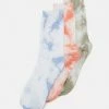 Only & Sons ONSNICK TIE DYE TENNIS SOCKS 3 PACK - Socks - Dusty Olive