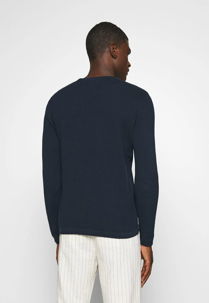 Only & Sons ONSPANTER STRUC CREW NOOS - Jumper - Dress Blues 5 Only & Sons ONSPANTER STRUC CREW NOOS - Jumper - Dress Blues - Image 3