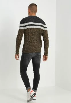 Only & Sons ONSLAZLO STRIPED CREW NECK - Jumper - Kangaroo 10 Only & Sons ONSLAZLO STRIPED CREW NECK - Jumper - Kangaroo -Only & Sons shop 8fe5c23405ee4714a4c618b5153d09b7