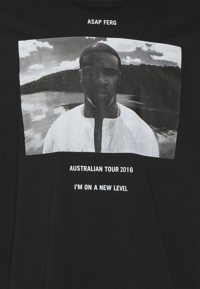 Only & Sons ONSASAP TEE UNISEX - Print T-shirt - Black 5 Only & Sons ONSASAP TEE UNISEX - Print T-shirt - Black - Image 3