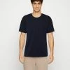 Only & Sons ONSROY REG SLUB POCKET TEE - Basic T-shirt - Dark Navy