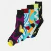 Only & Sons ONSFINCH BASIC PATTERN SOCKS 5 PACK - Socks - Black