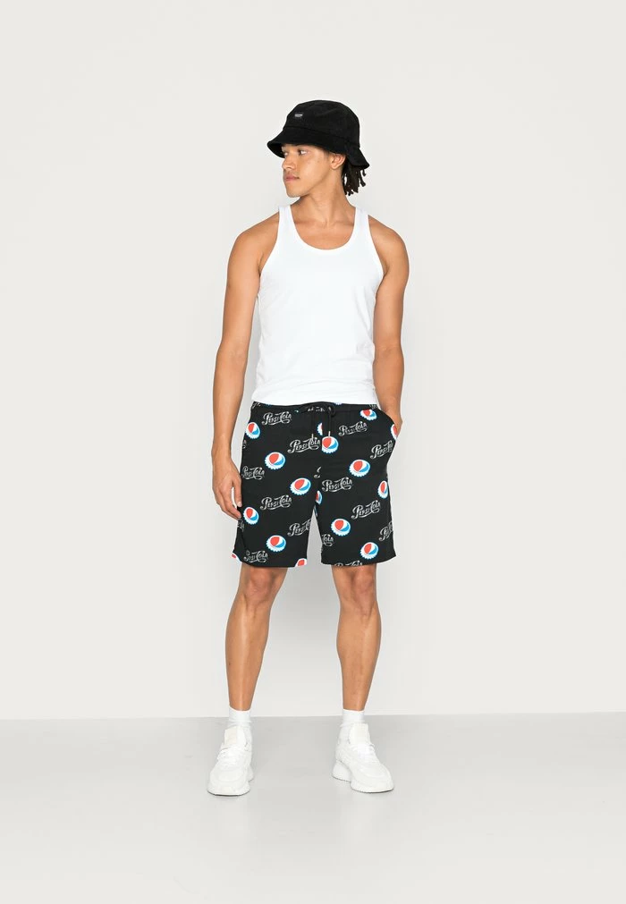 Only & Sons ONSPEPSI LIFE LICENSE - Shorts - Black 4 Only & Sons ONSPEPSI LIFE LICENSE - Shorts - Black - Image 2