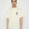 Only & Sons ONSFRED LIFE SARTO TEE - Print T-shirt - Cloud Dancer
