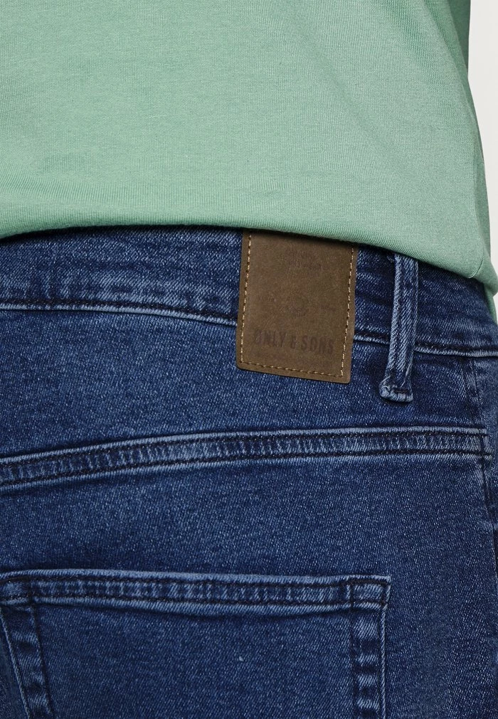 Only & Sons ONSAVI BEAM - Relaxed Fit Jeans - Blue Denim 8 Only & Sons ONSAVI BEAM - Relaxed Fit Jeans - Blue Denim - Image 6