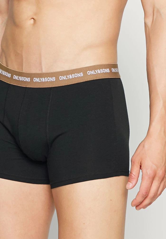Only & Sons ONSKASPER COLOR TRUNKS 3 PACK - Pants - Black 5 Only & Sons ONSKASPER COLOR TRUNKS 3 PACK - Pants - Black - Image 3