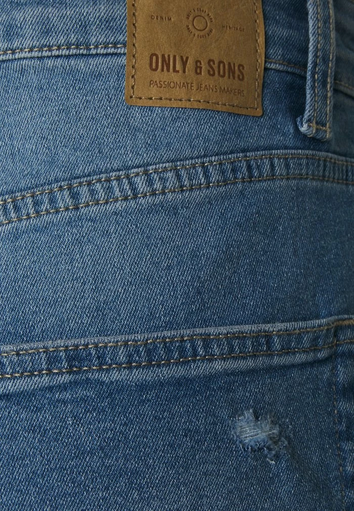 Only & Sons ONSAVI - Denim Shorts - Blue Denim 5 Only & Sons ONSAVI - Denim Shorts - Blue Denim - Image 3