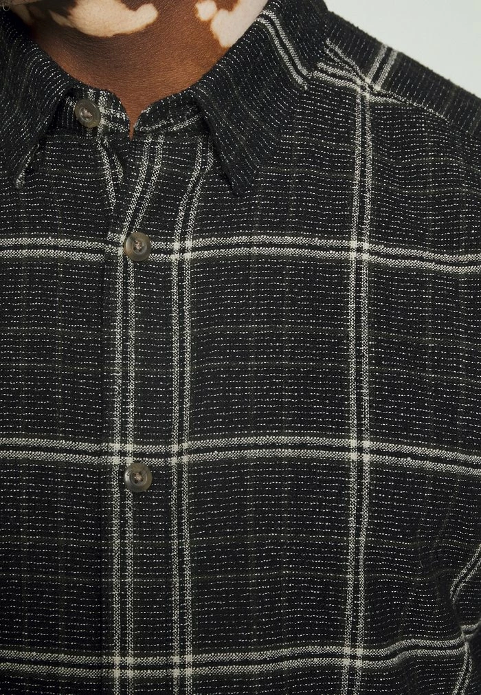 Only & Sons ONSMAZI LIFE CHECKED - Shirt - Black 8 Only & Sons ONSMAZI LIFE CHECKED - Shirt - Black - Image 6