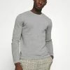 Only & Sons ONSPANTER STRUC CREW NOOS - Jumper - Medium Grey Melange