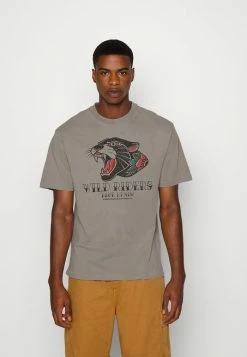 Only & Sons ONSFRED OLD SCHOOL - Print T-shirt - Silver Lining