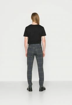 Only & Sons ONSMARK CHECK PANT - Trousers - Dark Navy -Only & Sons shop 9aad450e667c4c928108b7cc5f4e35f6