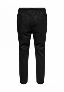 Only & Sons ONSLINUS LIFE WORK - Trousers - Black -Only & Sons shop 9c96fd029b754209b251093f0d29cc0e