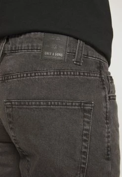 Only & Sons ONSAVI WASHED - Denim Shorts - Black Denim -Only & Sons shop 9d1387e56cab4f6c8251c238471e80b7