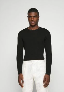 Only & Sons ONSPANTER STRUC CREW NOOS - Jumper - Black