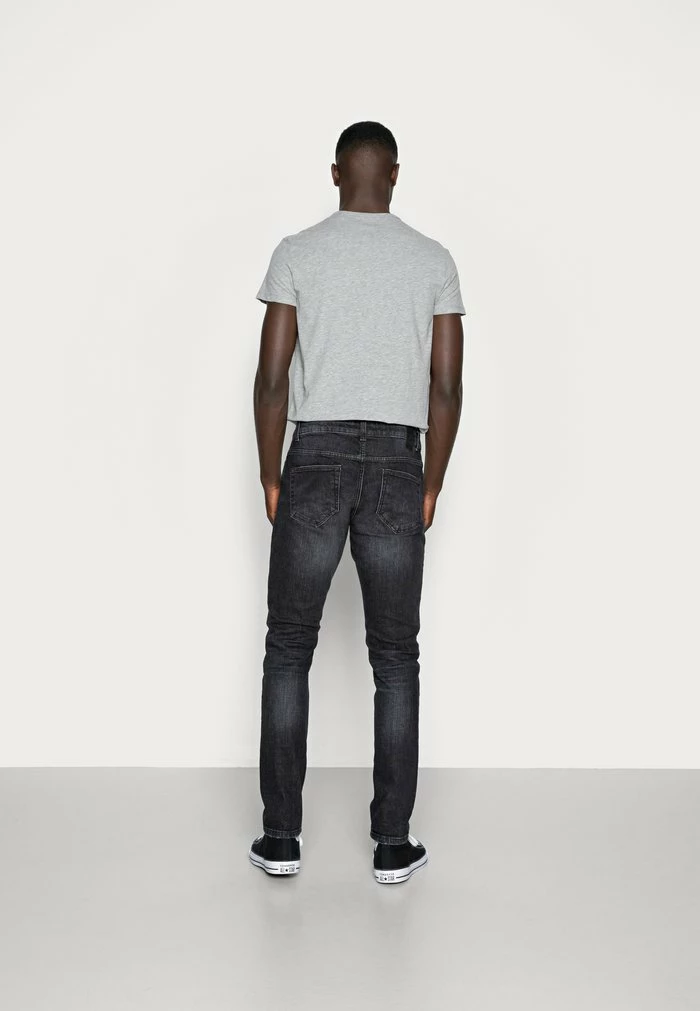 Only & Sons ONSLOOM CAN SLIM - Slim Fit Jeans - Black Denim 5 Only & Sons ONSLOOM CAN SLIM - Slim Fit Jeans - Black Denim - Image 3