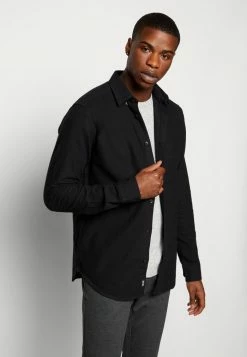 Only & Sons ONSTAM REGULAR - Shirt - Black -Only & Sons shop 9e7efdc36c07408c8c9dbb787619c5f5