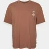 Only & Sons ONSFRED SYMBOL PRINT TEE - Print T-shirt - Nutmeg -Only & Sons shop 9ef35294ba314dc89dddcc0fb4323c42